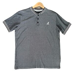 Kangol Men's Hough Shirt Medium Iconic Classic Cotton Blend K90128P Streetwear